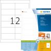 4623 - HERMA Etiket Premium 96.5x42.3mm 2.400st Wit 1 Pak