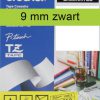 TZE-721 - Brother Lettertape P-Touch 9mm 8m Groen Zwart