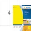 4396 - HERMA Gekleurde Etiketten Signalering 105x148mm 400st Geel 1 Pak