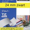 TZE-651 - Brother Lettertape P-Touch 24mm 8m Geel Zwart