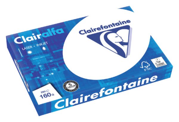 2619 - Clairfontaine Kopieerpapier A3 160g/m² Wit CIE170 250vel