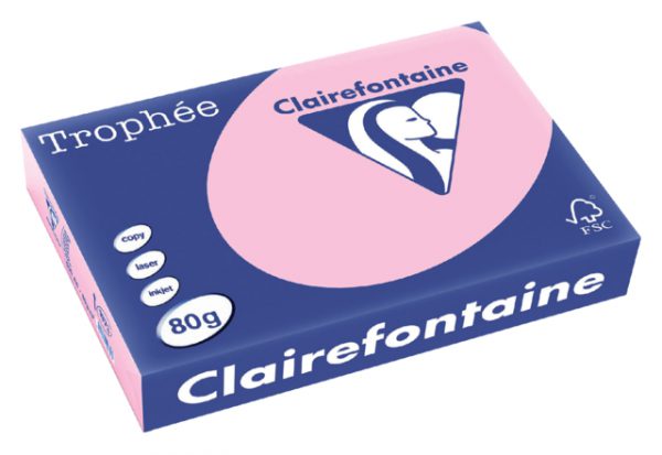 1973 - Clairfontaine Kopieerpapier A4 80g/m² Roze 500vel