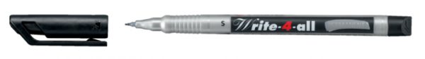 166/46 - STABILO CD/DVD Stift Write-4-All 0.4mm Zwart 1st