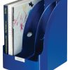 52390035 - LEITZ/ESSELTE Tijdschriftencassette Jumbo Plus Kunststof met Verwijderbare Tussenschotten 250x321x213mm Blauw 1st