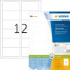 4666 - HERMA Speciaal Etiket Premium no:4666 88.9x46.6mm 1.200st Wit 1 Pak