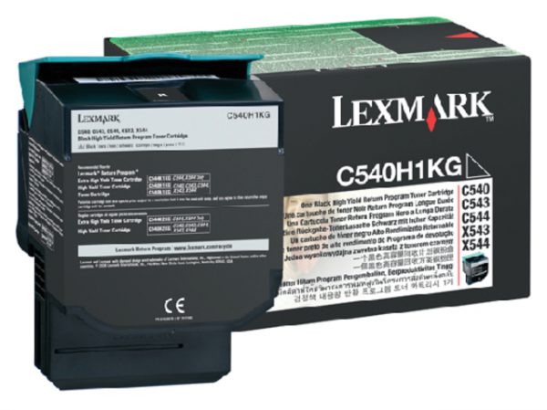 C540H1KG - LEXMARK Toner Cartridge Black 2.500vel