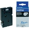 TC-201 - Brother Lettertape P-Touch 12mm 7.7m Zwart Wit