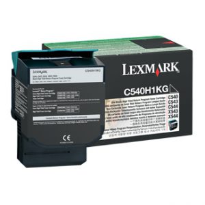 C540H1KG - LEXMARK Toner Cartridge Black 2.500vel