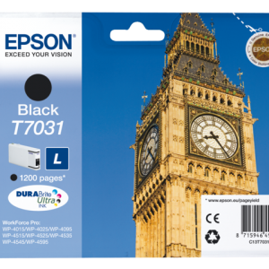 C13T70314010 - EPSON Inkt Cartridge Black 21ml 1st