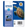 C13T15724010 - EPSON Inkt Cartridge T1572 Cyaan 26ml 1st