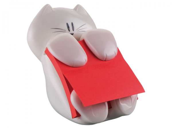 CAT-330 - 3M Post-It Z-Notes + Dispenser 76x76mm Rood CAT-330 1st