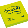 N654GR - 3M Post-It Memoblok 76x76mm Neon Groen 1st