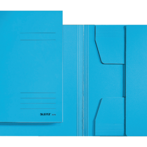 39230035 - LEITZ Dossiermap 3-Klep 3923 250vel Blauw A3