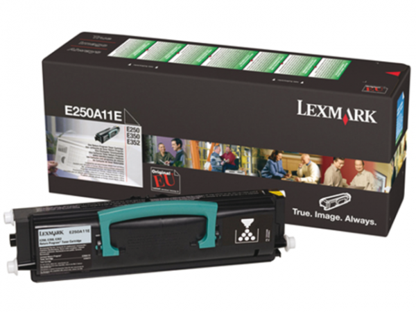 E250A11E - LEXMARK Toner Cartridge Black 3.500vel 1st