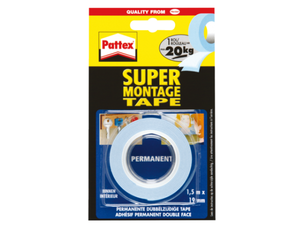 1509459 - PATTEX Montagetape Supersterk 1st