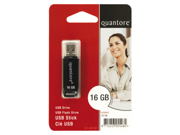 435642 - Quantore USB-Stick Flash Drive 16GB New