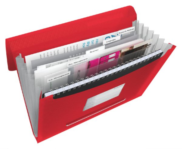 624016 - LEITZ/ESSELTE Projectmap Vivida 80gr Rood