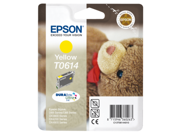 C13T06144010 - EPSON T0614 Yellow 8ml