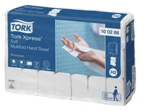 100288 - Tork Vulling Handdoek Premium H2 21-Pakken Wit 1st