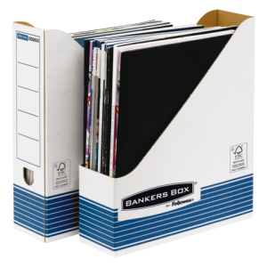 0026301 - FELLOWES Tijdschriftencassette R-Kive Prima A4 Wit/Blauw 1st