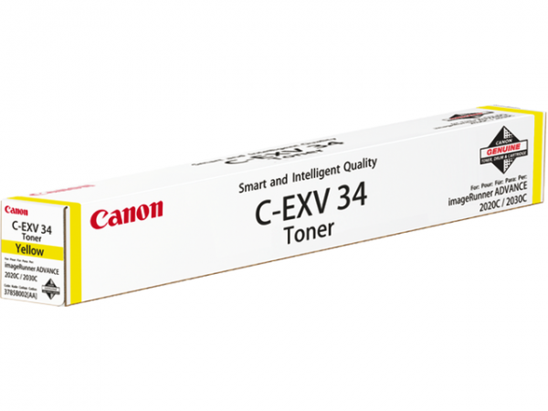 3785B002 - CANON Toner Cartridge C-EXV34 Yellow 19.000vel