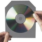 10295 - 3L CD/DVD Hoes met Klep Transparant 25st 127x127mm