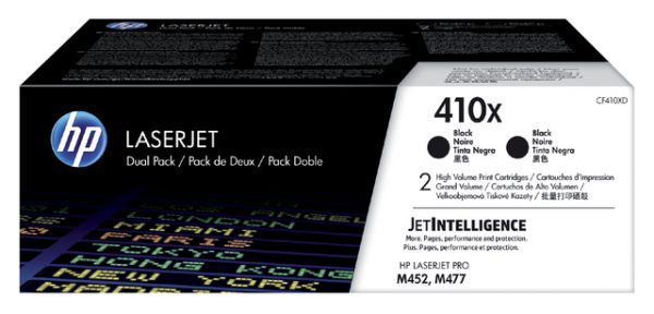 CF410XD - HP Toner 410X Black 6.500vel 2st