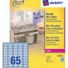 L7690-25 - AVERY Gekleurde Etiketten Mini 38.1x21.2mm 1.625st Zilver