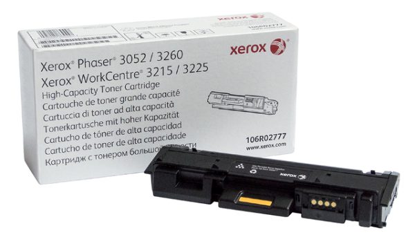 106R02777 - Xerox Toner Black 3.000vel 1st