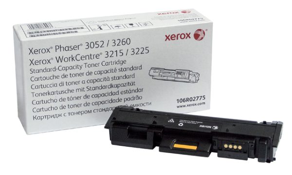 106R02775 - Xerox Toner Cartridge Black 1.500vel 1st