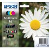 C13T18064012 - EPSON 18 Black & Cyaan & Magenta & Yellow 15,1ml