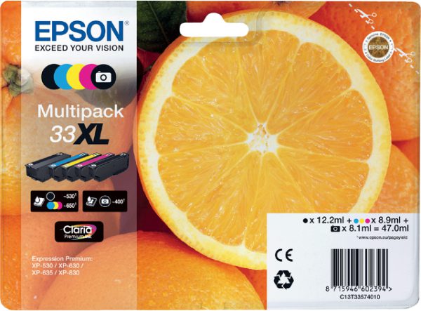 C13T33514012 - EPSON 33XL Black