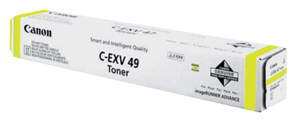 8527B002 - CANON Toner C-EXV49 Yellow 19.000vel 1st