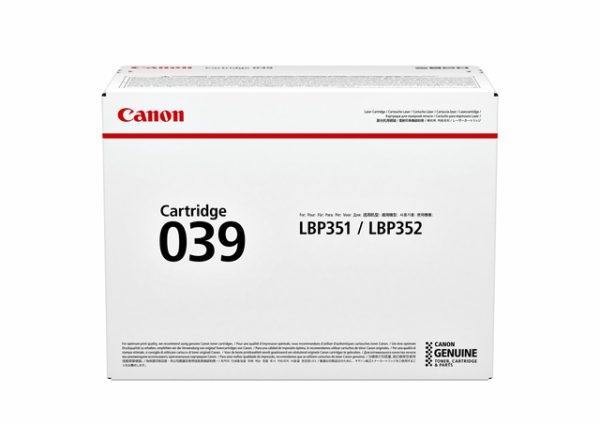 0287C001 - CANON Toner Cartridge Black 11.000vel 1st
