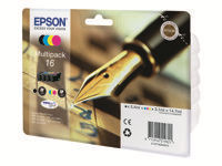 C13T16264012 - EPSON 16 Black & Cyaan & Magenta & Yellow 14,7ml