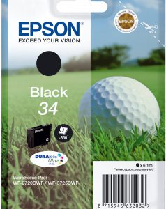 C13T34614010 - EPSON Inkt Cartridge 34 Black 6,1ml 1st