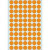 2234 - HERMA Gekleurde Etiketten Schrijfpapier Ø13mm 2.464st Fluor Oranje 1 Pak