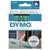 S0720590 - DYMO Lettertape D1 12mm 7m Groen Zwart Polyester 45019