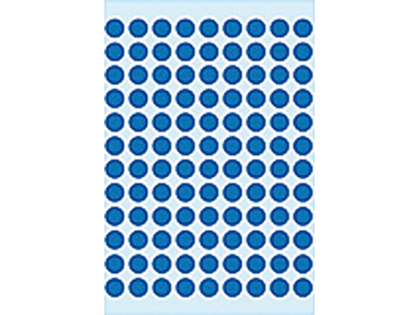 1833 - HERMA Gekleurde Etiketten Schrijfpapier 1833 Ø8mm 540st Donker Blauw 1 Pak