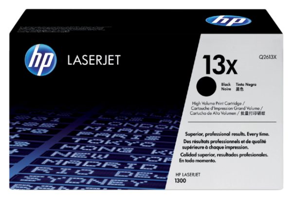 Q2613X - HP Toner Cartridge 13X Black 4.000vel