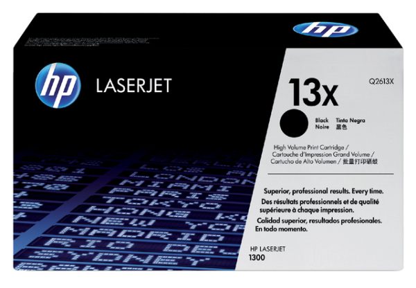 Q2613X - HP Toner Cartridge 13X Black 4.000vel