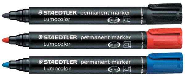 352-3 - STAEDTLER Marker Permanent 2mm Lumocolor