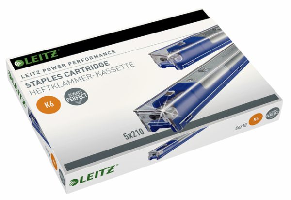 55910000 - LEITZ/ESSELTE Nietcartridge Verzinkt no: K6 26/6 1.050st