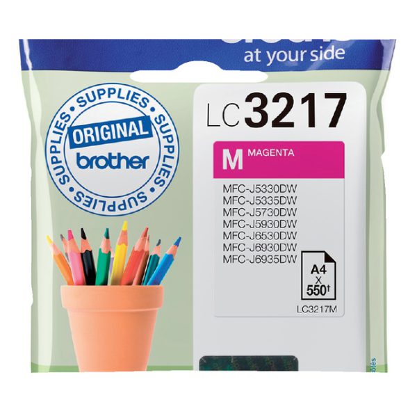 LC-3217M - Brother Magenta 550vel