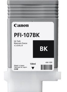 6705B001 - CANON PFI-107BK Black 130ml