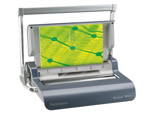 5224101 - FELLOWES Pons-Inbindmachine Quasar Wire A4/A5 34-Gaats 14mm 130vel 1st