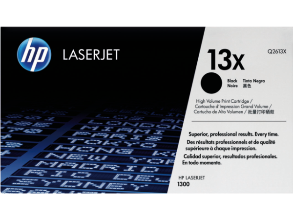 Q2613X - HP Toner Cartridge 13X Black 4.000vel