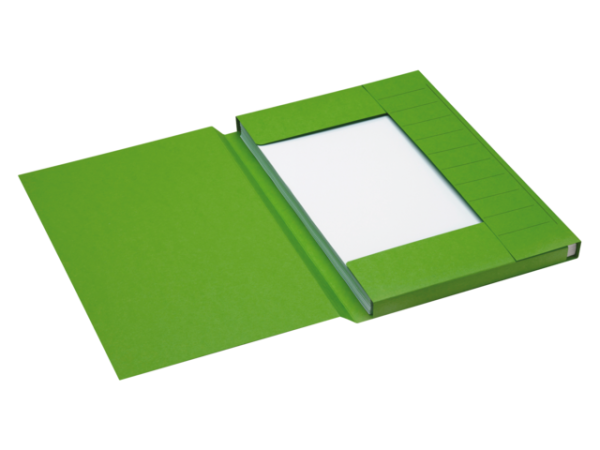 3182508 - JALEMA Dossiermap 3-Klep Secolor 225gr Groen Folio