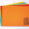 894136 - PAPERMATE Tekenblok 240x320mm 120g/m² Diverse Kleuren 1st