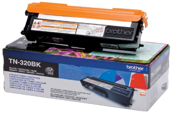 TN-320BK - Brother Toner Cartridge Black 2.500vel 1st